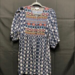 Umgee Multicolor Geometric Dress